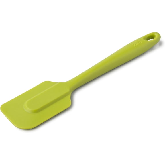 MKEUDQ-Silicone Scratch Non-Stick Spatula, Lime Green, 26 cm