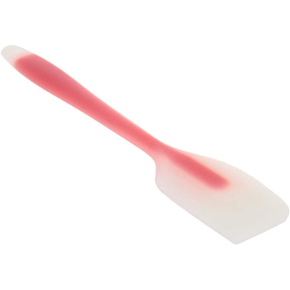 MKEUDQ-Silicone Spatulas, Small Spatulas Cooking Utensil, Heat Resistant Non Stick Kitchen Spatulas, for Baking and Cooking, for Cake/Cream/Pastry/Butter/Batter Mixing/Cooking, Pink