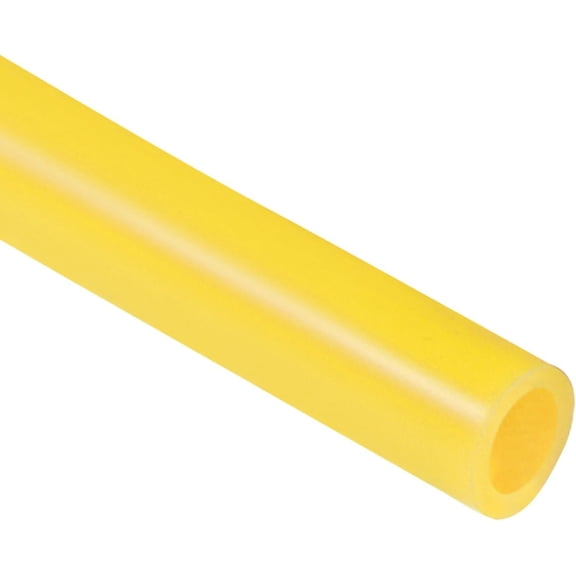MKEUDQ-Silicone Tubing, 3/8"(9mm) ID x 1/2"(12mm) OD 6.56ft Rubber Tube Air Hose Water Pipe for Pump Transfer, Yellow