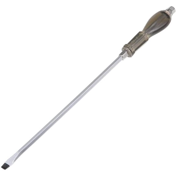 MKEUDQ-Slotted Impact Screwdriver, 12 Inch Keystone Demolition Driver Magnetic