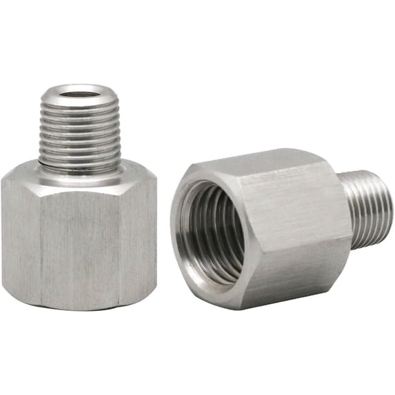 MKEUDQ-Stainless Steel Reducer Adapter NPT1/4 Female to NPT 1/8 Male ...