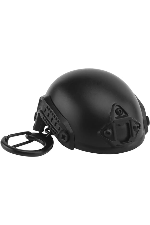 -Tactical Fast Helmet Model Keychain Key Ring Mini Portable Bottle Opener Keychain Backpack Charm Military Fan Gift