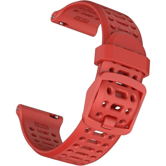 MKEUDQ-Watch Bands for Coros Pace 3/Apex 2 Pro/Apex Pro/Apex 46mm Smart Watch, 2mm Quick Release Sports Silicone Watch Band Breathable Wristband Strap for Coros Watch