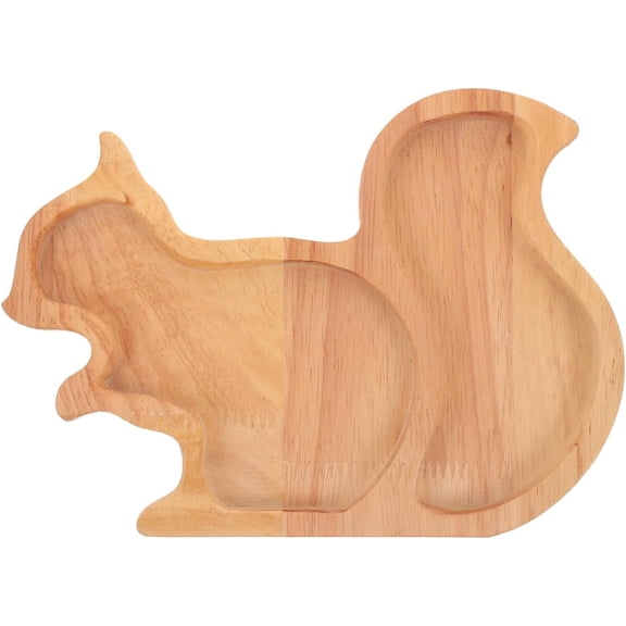 MKEUDQ-Wooden Chopping Boards Squirrel Shaped Cutting Board Platter Cheese Dessert Serving Tray Charcuterie Board Spring Salad Dish Plate Butcher Block