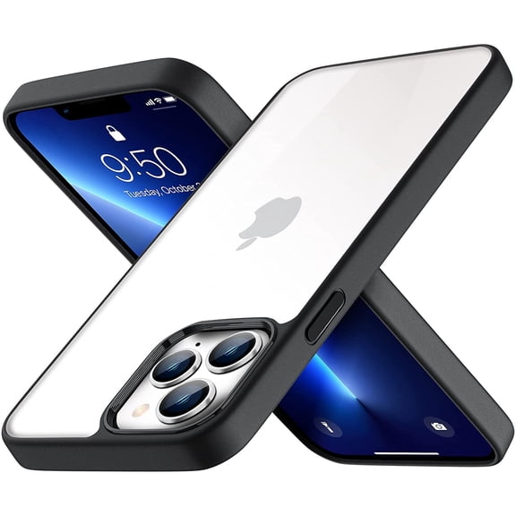 MKEUDQ-for iPhone 12 Pro Max Case, Slim Phone Case for iPhone 12 Pro Max 6.7",Slim Thin Shockproof Anti-Fall Translucent Matte,Not Yellowing