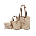 thumbnail image 1 of MKF Collection Aylet Tote Bag with Mini Handbag and Wristlet Pouch 3 Pieces Set by Mia K., 1 of 9