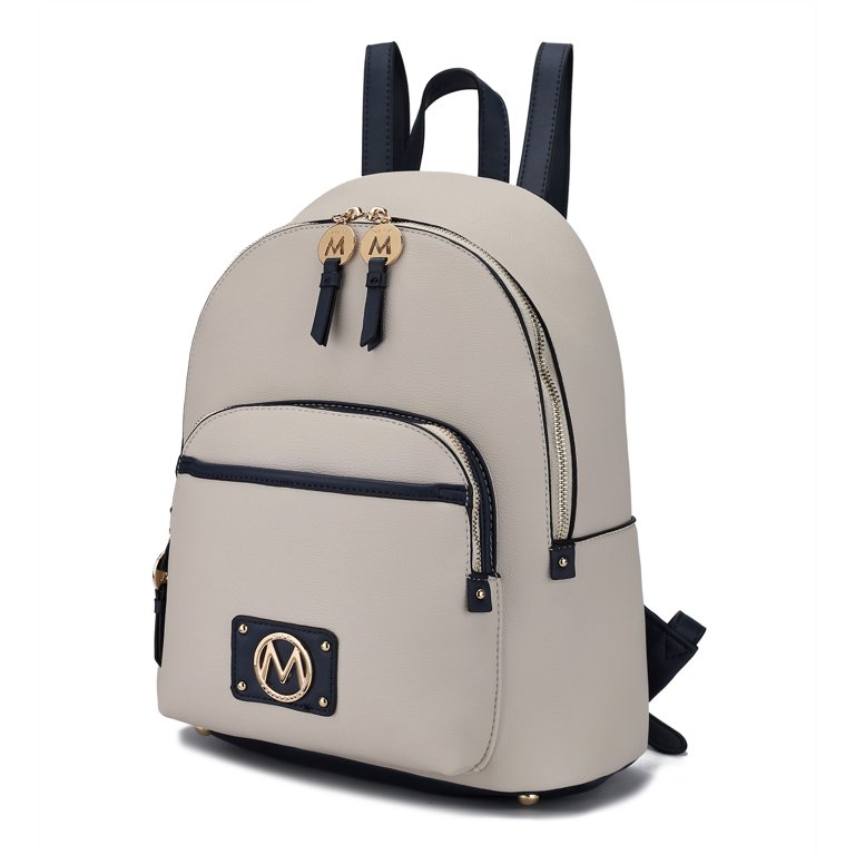IVORY COLOR FAUX LEATHER BACKPACK NWT Women main image 4