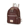 thumbnail image 1 of MKF Collection Alice Women's Backpack Purse Fashion, Bag Casual Travel by Mia k. - Chocolate, 1 of 7