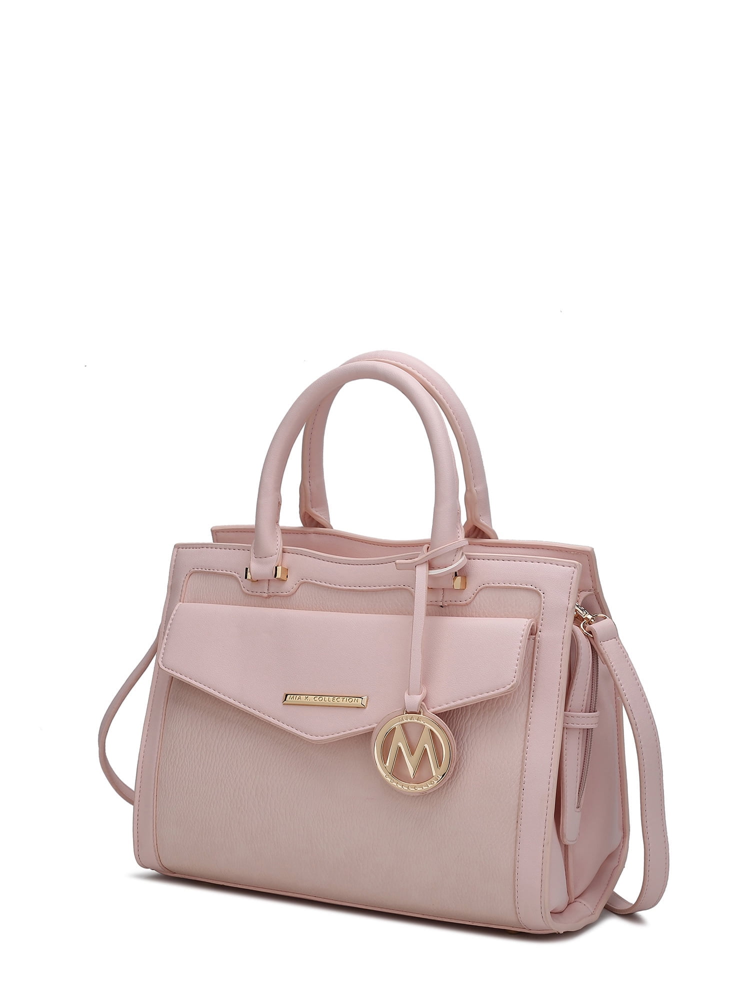 MKF Collection Alyssa Vegan Leather Women's Multi Pocket Satchel