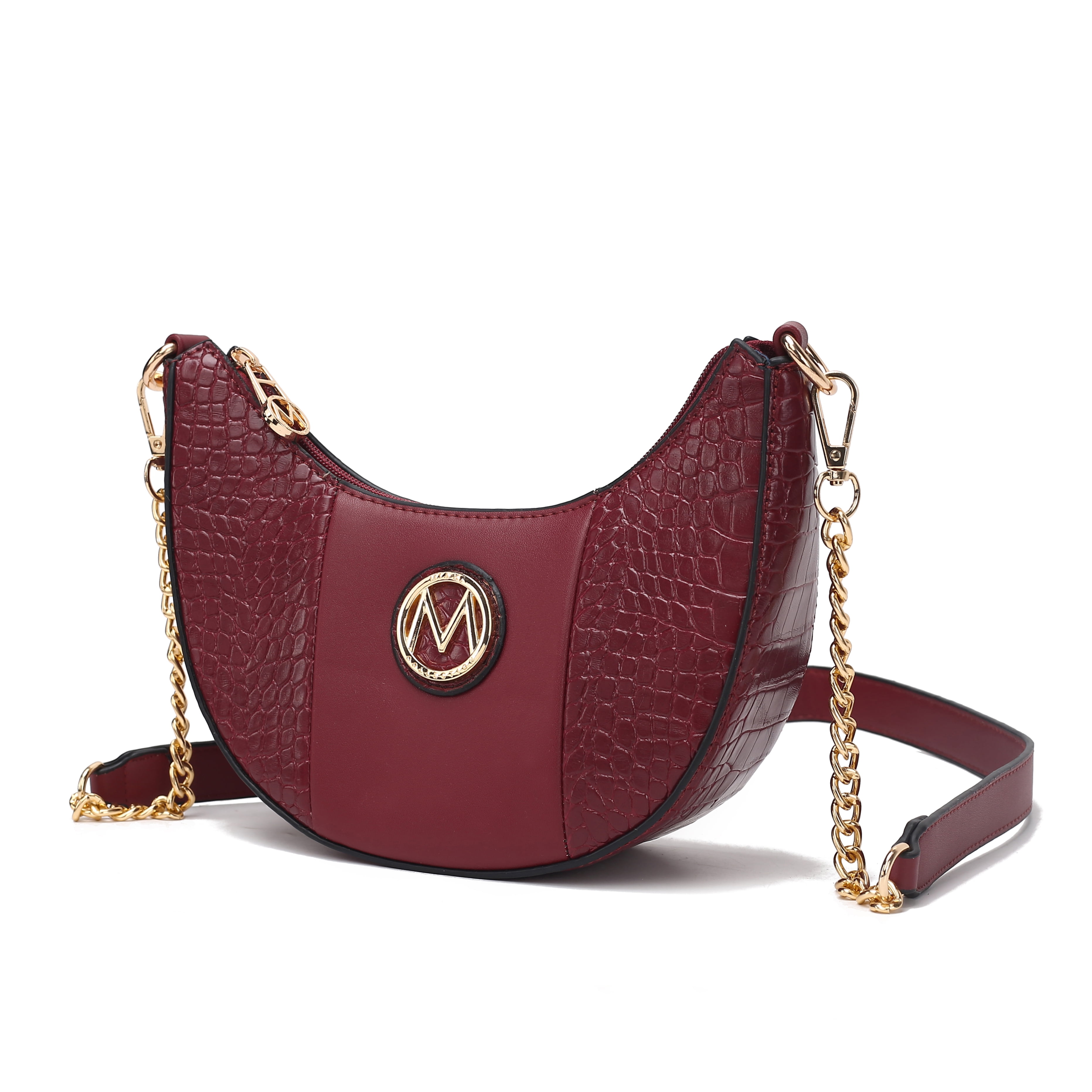 MKF Collection Snake Vegan Leather Shoulder Bag