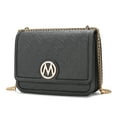thumbnail image 1 of MKF Collection Amiyah Women's Crossbody Bag Vegan Leather Chain strap Shoulder Bag By Mia K - Charcoal, 1 of 7
