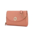 thumbnail image 1 of MKF Collection Andra Crossbody Women’s Bag Stylish Vegan Leather Handbag Purse by Mia K - Peach, 1 of 7