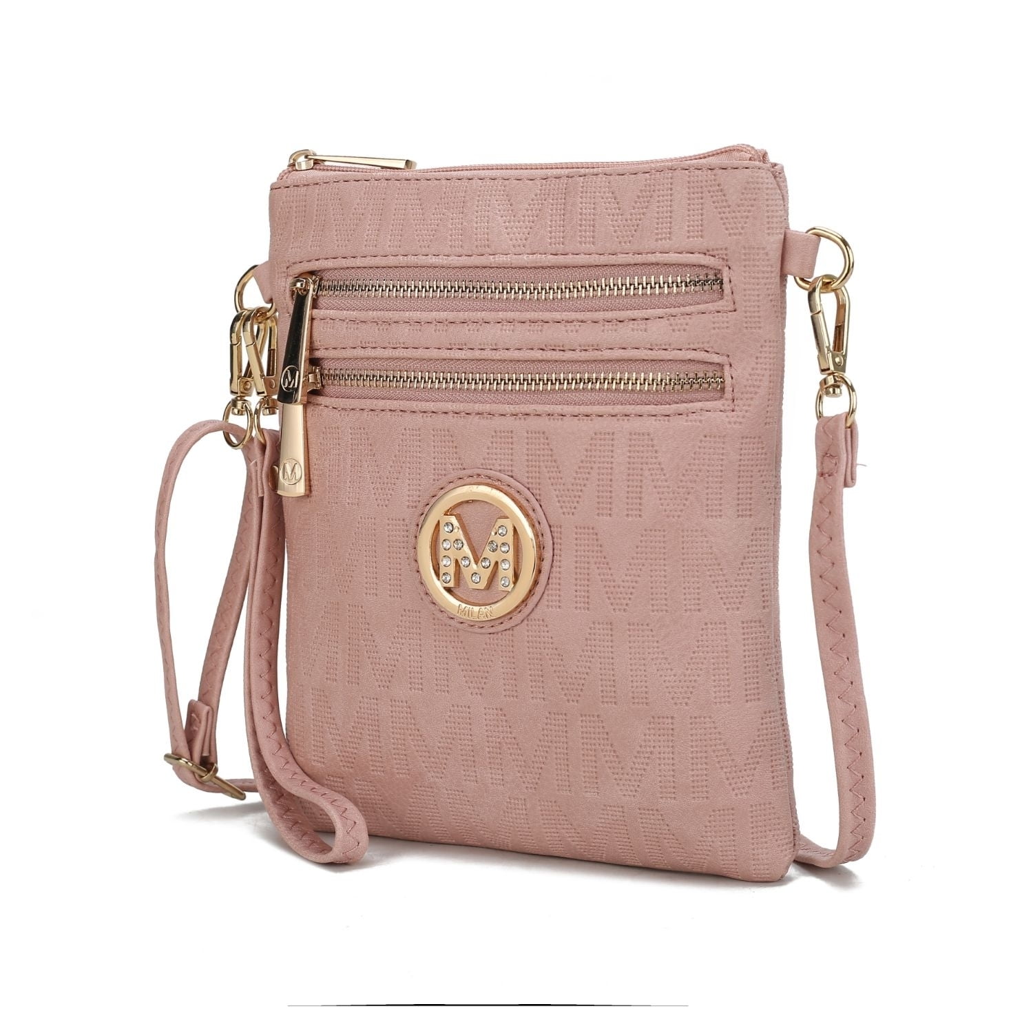 Milan Collection M Signature Women's Crossbody Handbag