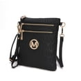 thumbnail image 1 of MKF Collection Andrea Women's Crossbody Bag, Chic Crossover Purse Handbag by Mia K - Black, 1 of 9