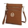 thumbnail image 1 of MKF Collection Andrea Women's Crossbody Bag, Chic Crossover Purse Handbag by Mia K - Tan, 1 of 9