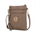 thumbnail image 1 of MKF Collection Andrea Women's Crossbody Bag, Chic Crossover Purse Handbag by Mia K - Taupe, 1 of 9