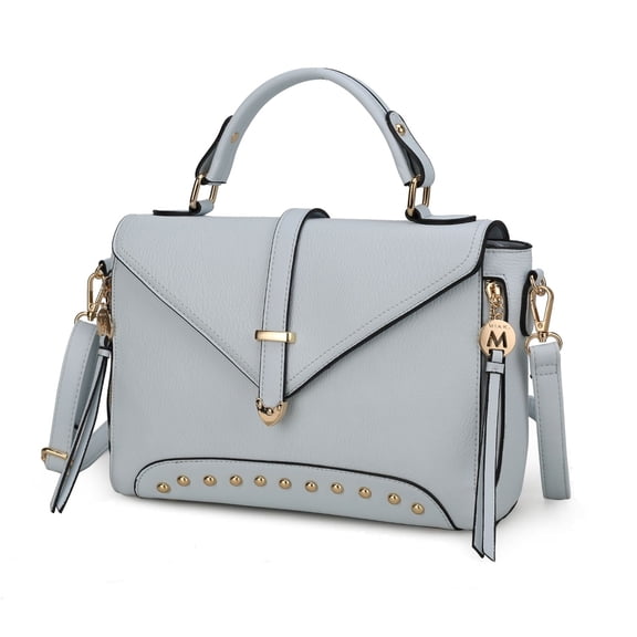 MKF Collection Angela Vegan Leather Women's Satchel Handbag by Mia K