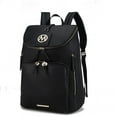 thumbnail image 1 of MKF Collection Angela Women Backpack, Handbag Purse For Travel and School Daypack Bag by Mia K - Black, 1 of 7