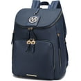thumbnail image 1 of MKF Collection Angela Women Backpack, Handbag Purse For Travel and School Daypack Bag by Mia K - Navy Blue, 1 of 7