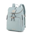 thumbnail image 1 of MKF Collection Angela Women Backpack, Handbag Purse For Travel and School Daypack Bag by Mia K - Seafoam, 1 of 7