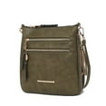 thumbnail image 1 of MKF Collection Angelina Crossbody Shoulder Women's Handbag Purse Vegan Leather, Versatile Bag Multi Pockets by Mia K- Olive, 1 of 7