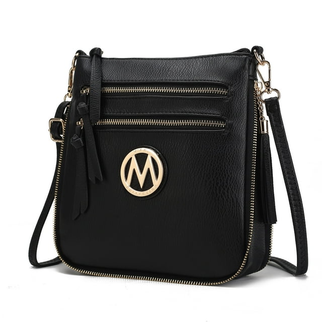 MKF Collection Angelina Vegan Leather Women's Expandable Crossbody Bag ...