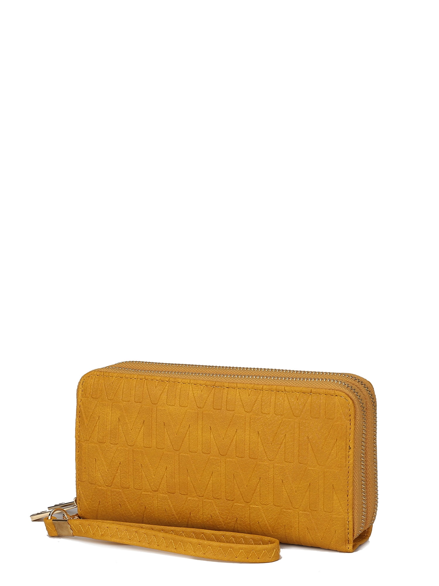 MKF Collection Aurora M Signature Wallet by Mia K. Mustard Walmart Business Supplies