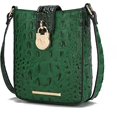 thumbnail image 1 of MKF Collection Avery Faux Crocodile Embossed Vegan Leather Women’s Crossbody Bag by Mia K, 1 of 5