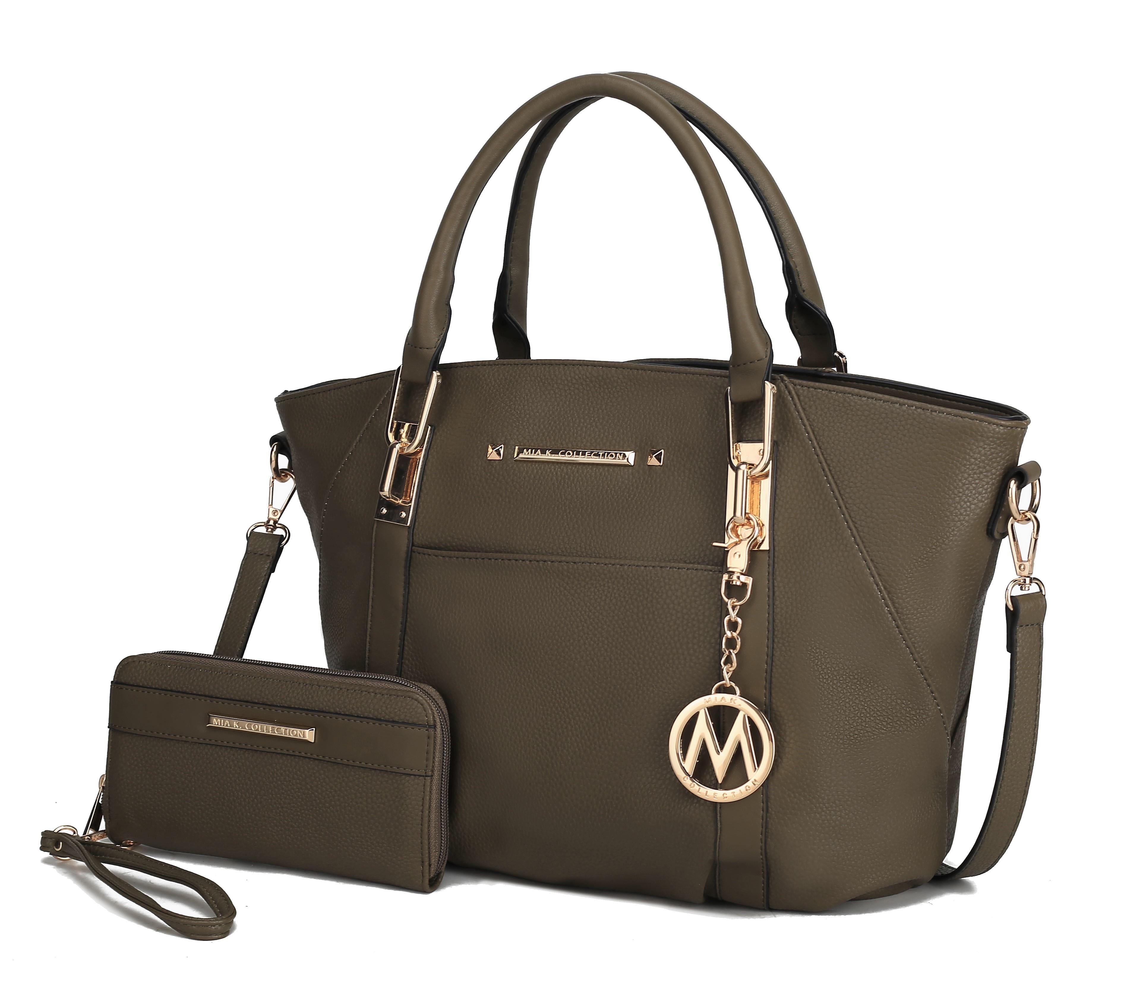 MKF Collection Azrael Women Tote Bag With Wallet, Vegan Leather