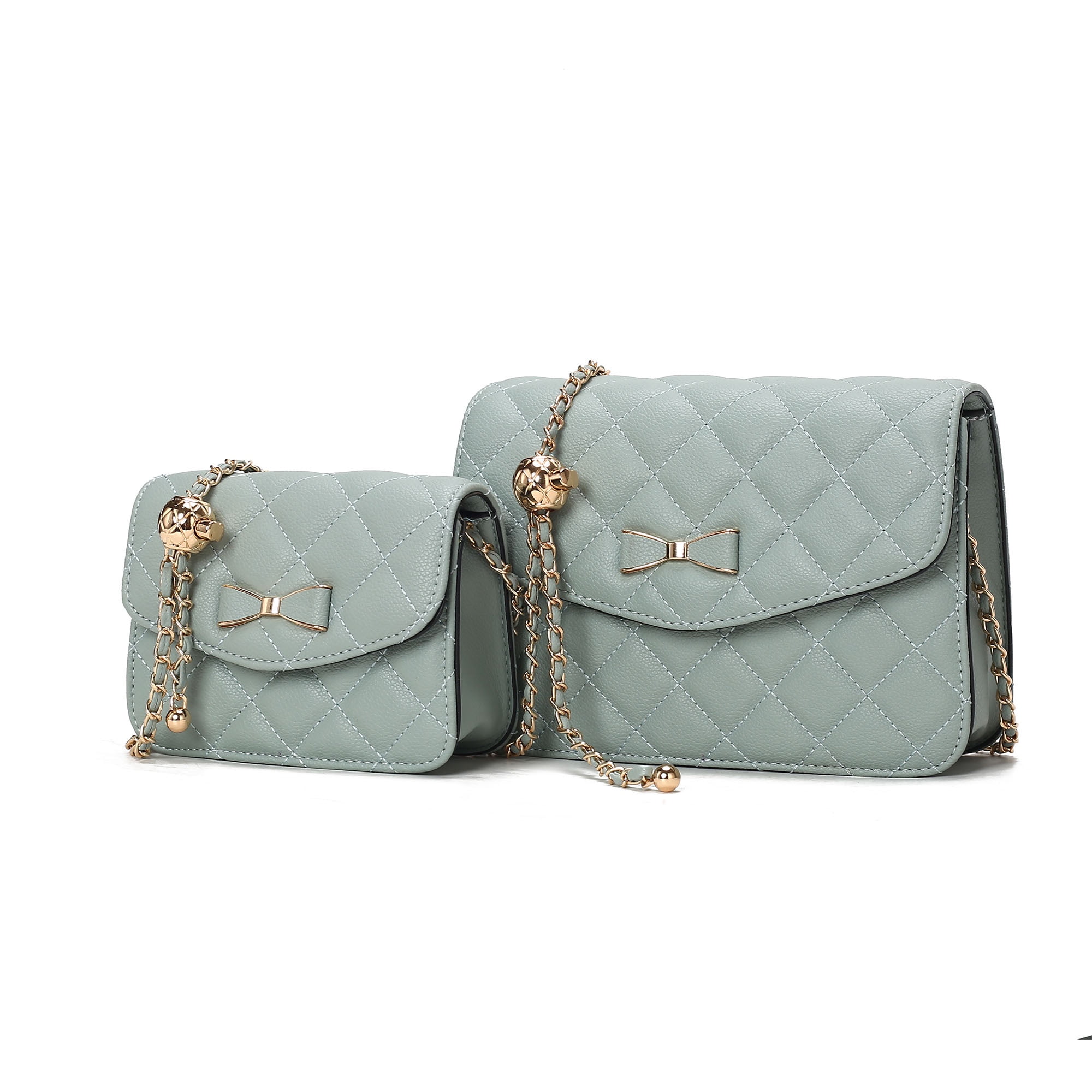 MKF Collection Blossom Women 2 Pcs Shoulder Bag Vegan  display picture 3
