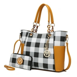 Walmart checkered tote hotsell