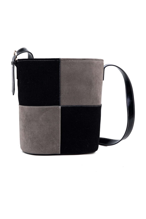 MKF Collection Crossbody Bag for Women Arianna Vegan Leather Top Handle Bucket Handbag, Now J’OMOR by Mia