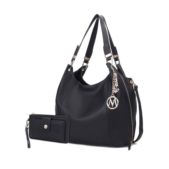 MKF Collection Calina Expandable Shoulder Bag Women's Crossbody Bag Handbag Purse by Mia K