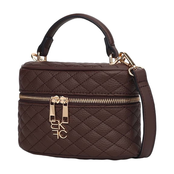 MKF Collection Calista Crossbody Bag, Vegan Leather Mini Shoulder Bag Handbag Purse by Mia K