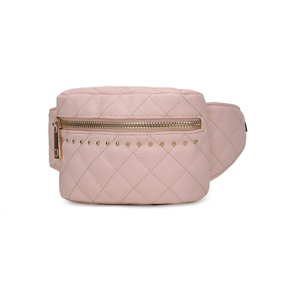 MKF Collection Camilla Quilted Belt Waist Handbag by Mia K.