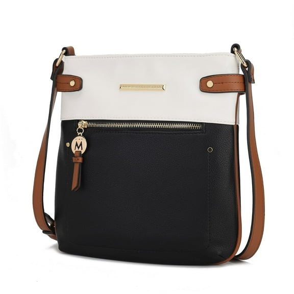 MKF Collection Camilla Women's Crossbody Bag, Vegan Leather Shoulder bag Handbag by Mia K. -