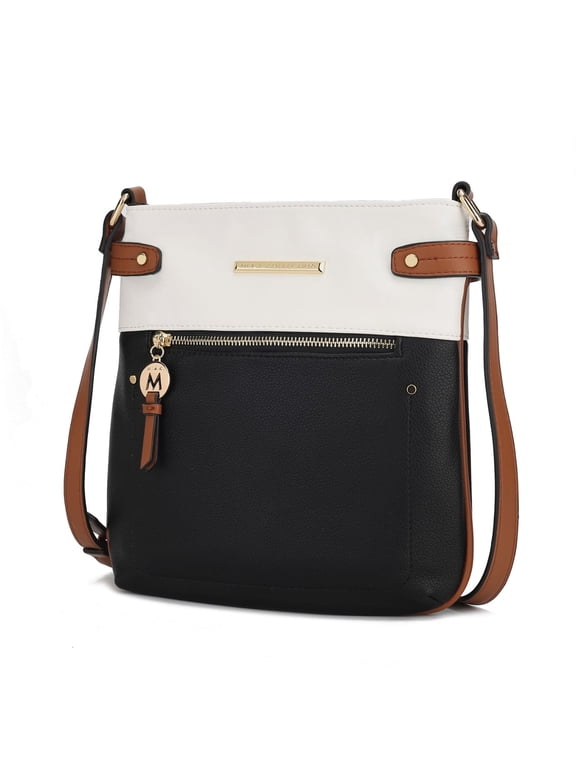 Camilla Women's Crossbody Bag, Vegan Leather Shoulder bag Handbag by Mia K. -