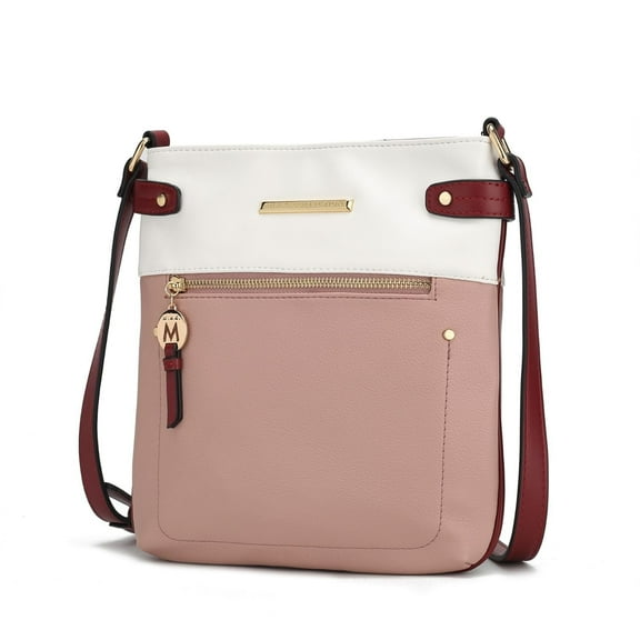 MKF Collection Camilla Women's Crossbody Bag, Vegan Leather Shoulder bag Handbag by Mia K. -