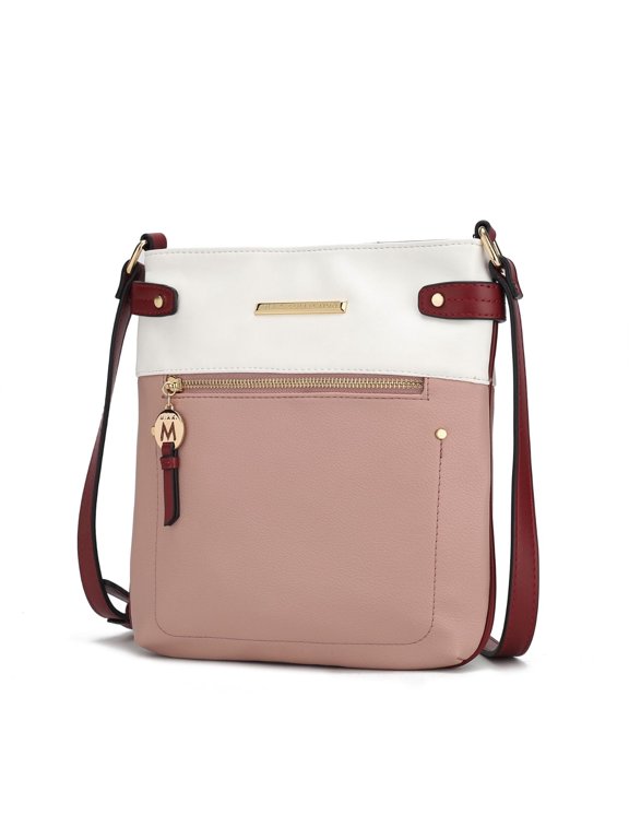 Camilla Women's Crossbody Bag, Vegan Leather Shoulder bag Handbag by Mia K. -