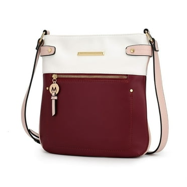 MKF Collection Camilla Women's Crossbody Bag, Vegan Leather Shoulder bag Handbag by Mia K. -