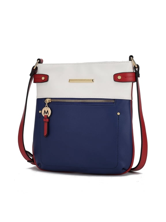 Camilla Women's Crossbody Bag, Vegan Leather Shoulder bag Handbag by Mia K. -
