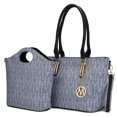 thumbnail image 1 of MKF Collection Casey M Signature Women Tote Bag & Crossbody Bag 2-Piece Set Handbag Purse by Mia K - Gray, 1 of 11