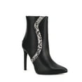 thumbnail image 1 of MKF Collection Celeste Ankle Women's Boot with Thin Heel by Mia K, 1 of 5