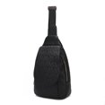 thumbnail image 1 of MKF Collection Cleisy Vegan Leather Women's Sling Bag, Stylish Fanny Purse Handbag by Mia K - Black, 1 of 10