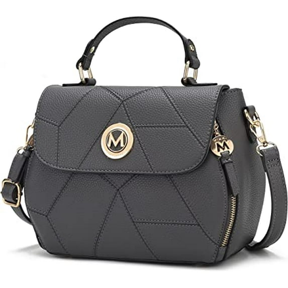 MKF Collection Clementine Vegan Leather Women’s Satchel Bag by Mia K