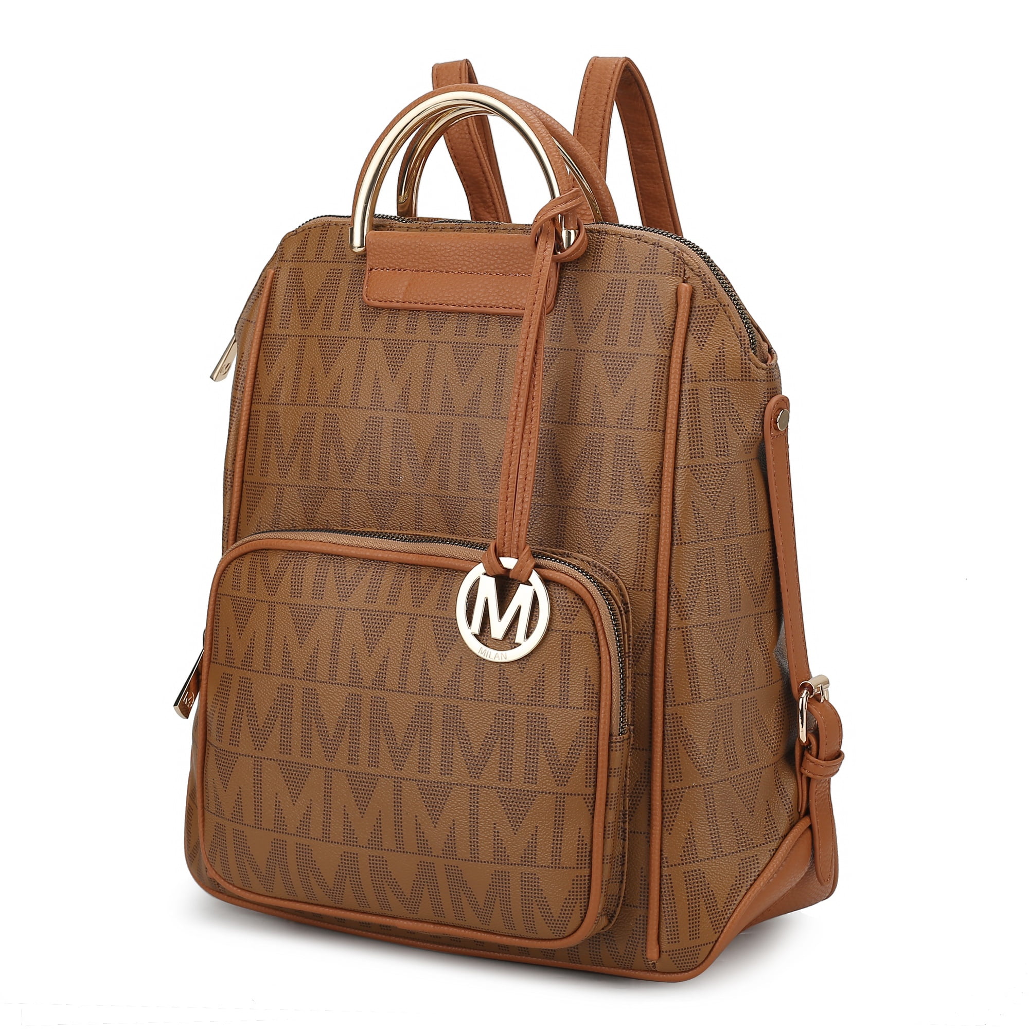 MKF Collection Cora Women s Backpack Vegan Leather Travel Daypack Bookbag Purse by Mia K Tan