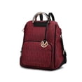 thumbnail image 1 of MKF Collection Cora Women's Backpack, Vegan Leather Travel Daypack Bookbag Purse by Mia K, 1 of 7