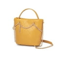 thumbnail image 1 of MKF Collection Damaris Women’s Vegan Leather Crossbody bag by Mia K- Mustard, 1 of 7