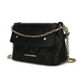 thumbnail image 1 of MKF Collection Danna Vegan Leather Women's Shoulder Bag, Crossbody Bag Purse Handbag by Mia K - Black, 1 of 9