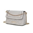 thumbnail image 1 of MKF Collection Danna Vegan Leather Women's Shoulder Bag, Crossbody Bag Purse Handbag by Mia K - Gray, 1 of 9